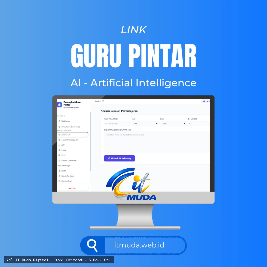 Perangkat Guru Pintar Kurikulum Merdeka Berbasis AI